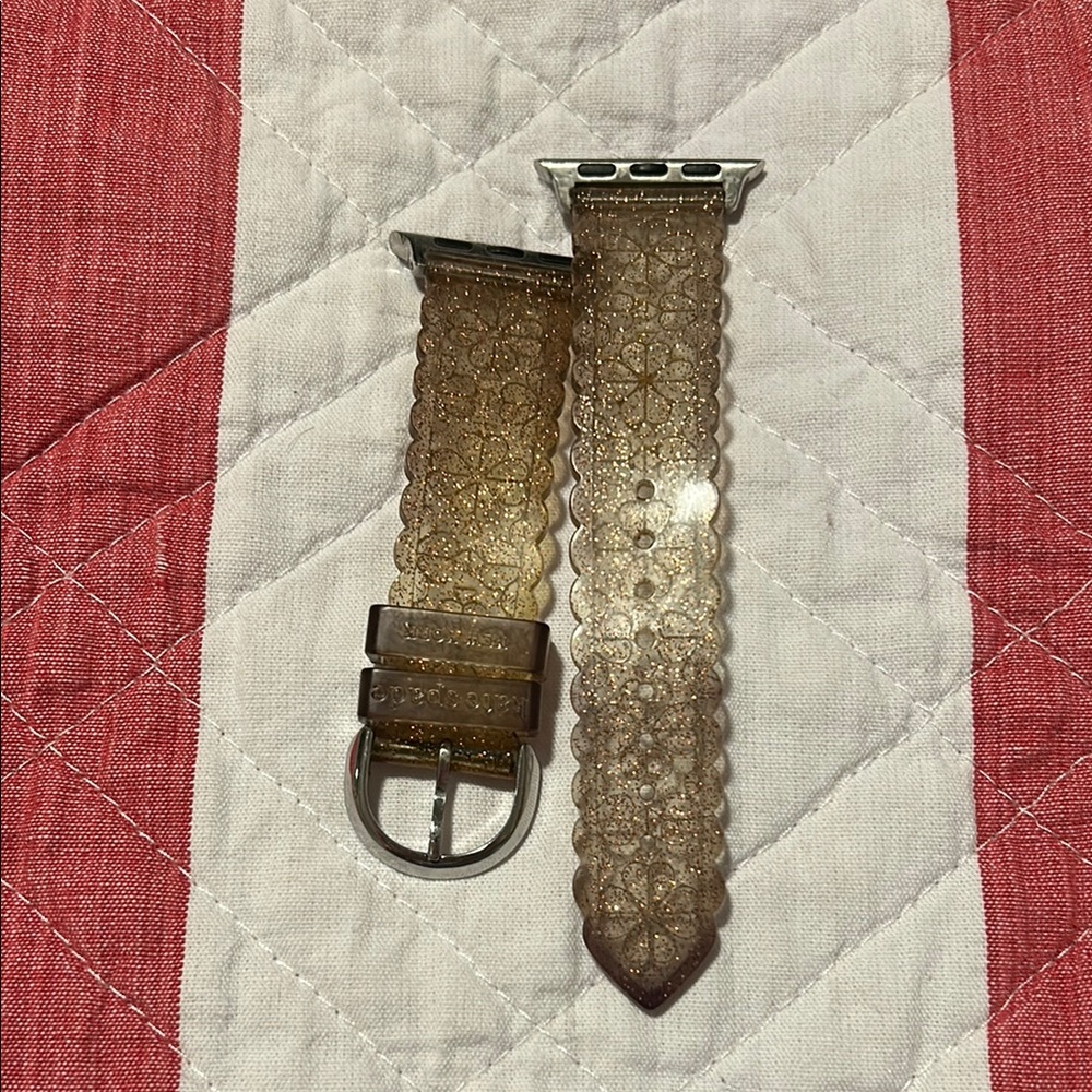 Brown Patterned Watch Band size 40mm